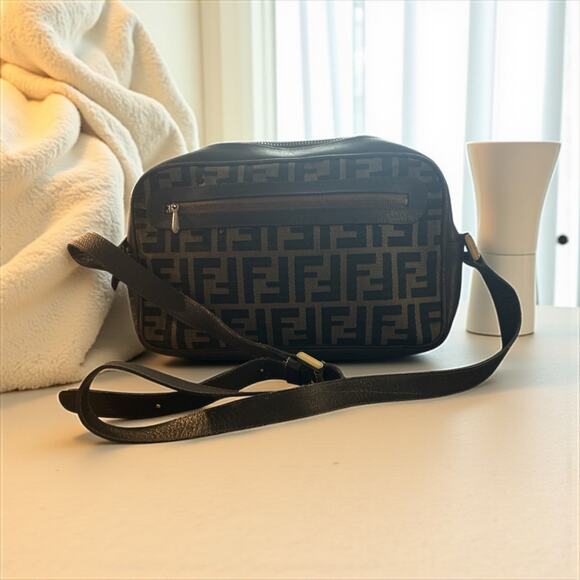 Fendi Zucca Vintage Crossbody Bag - Picture 1 of 9